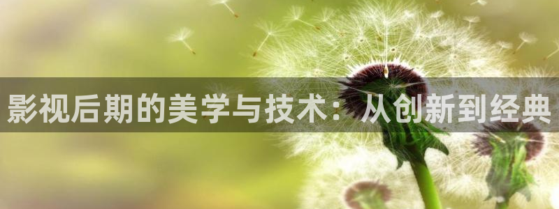 金桔影院：影视后期的美学与技术：从创新到经典